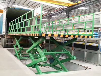 剪叉式固定卸货平台